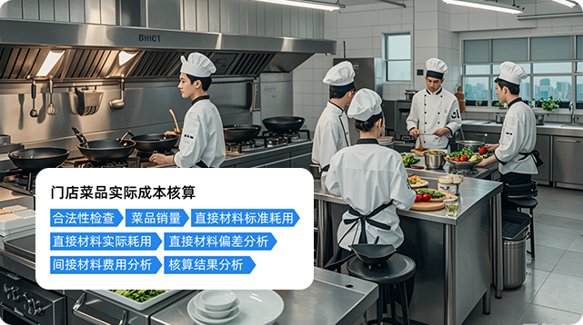 门店菜品成本一键核算